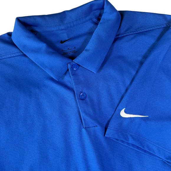 Nike Other - Nike Dri-FIT Men's Royal Blue Golf Polo Shirt Size M